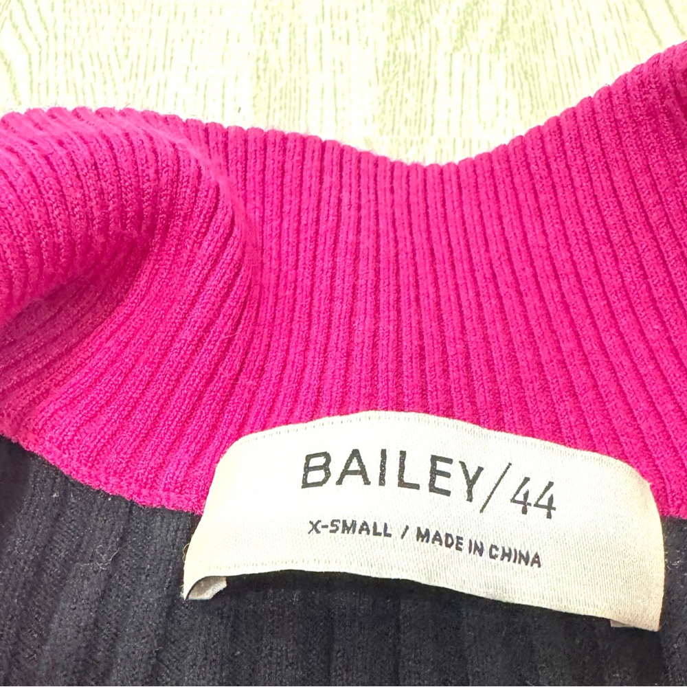 Bailey 44 Ribbed Quarter Zip Ribbed Sweater - Picture 9 of 11